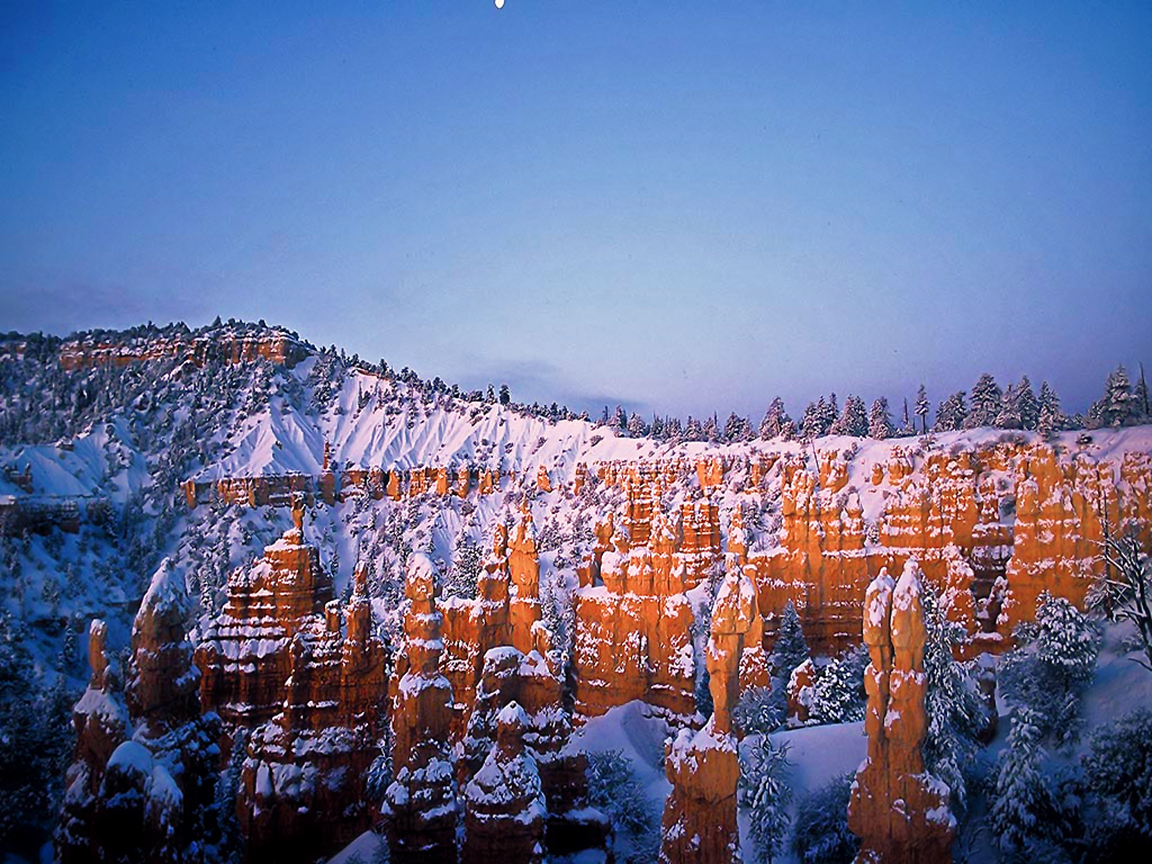 Hoodoos in Winter