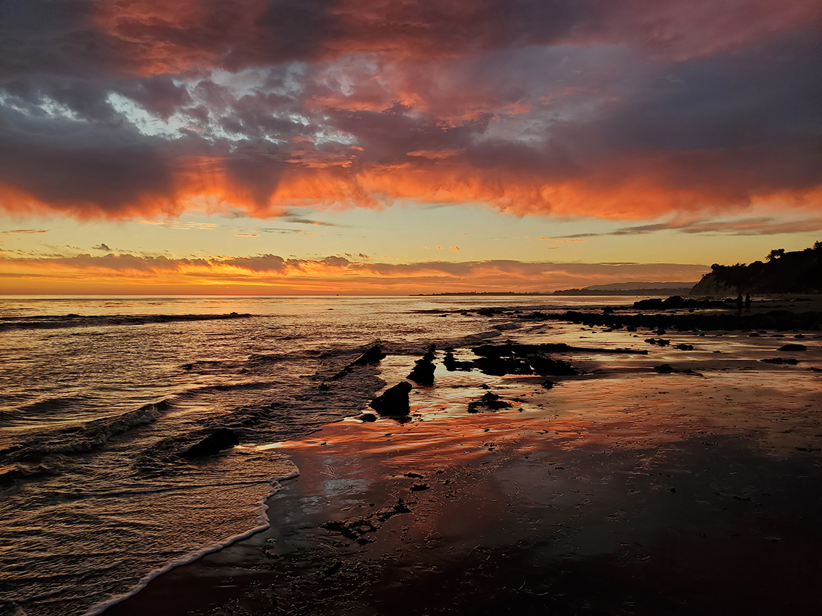 Sunset, Henry's Beach