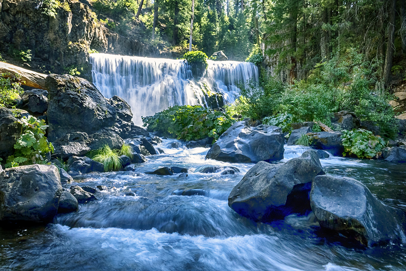 McCloud River, Middle Falls