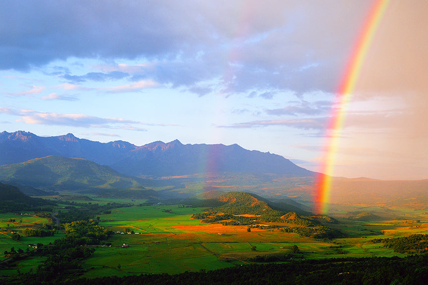 San Juan Mountain Photography | Rainbow Over Dallas Divide