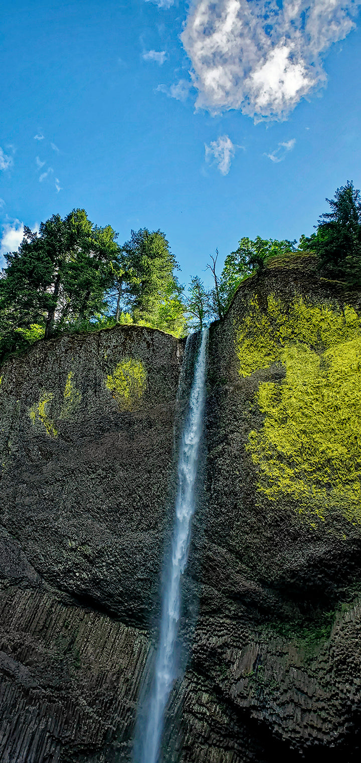 Columbia Gorge Photography | Long Line Mosaic   Latourell Falls