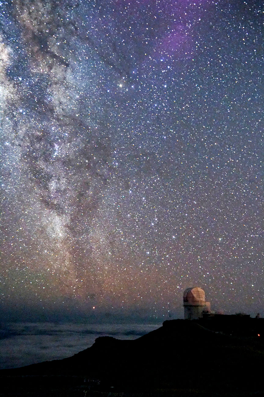 Maui Hawaii Photograhy | Milky Way Over Haleakala Observatory